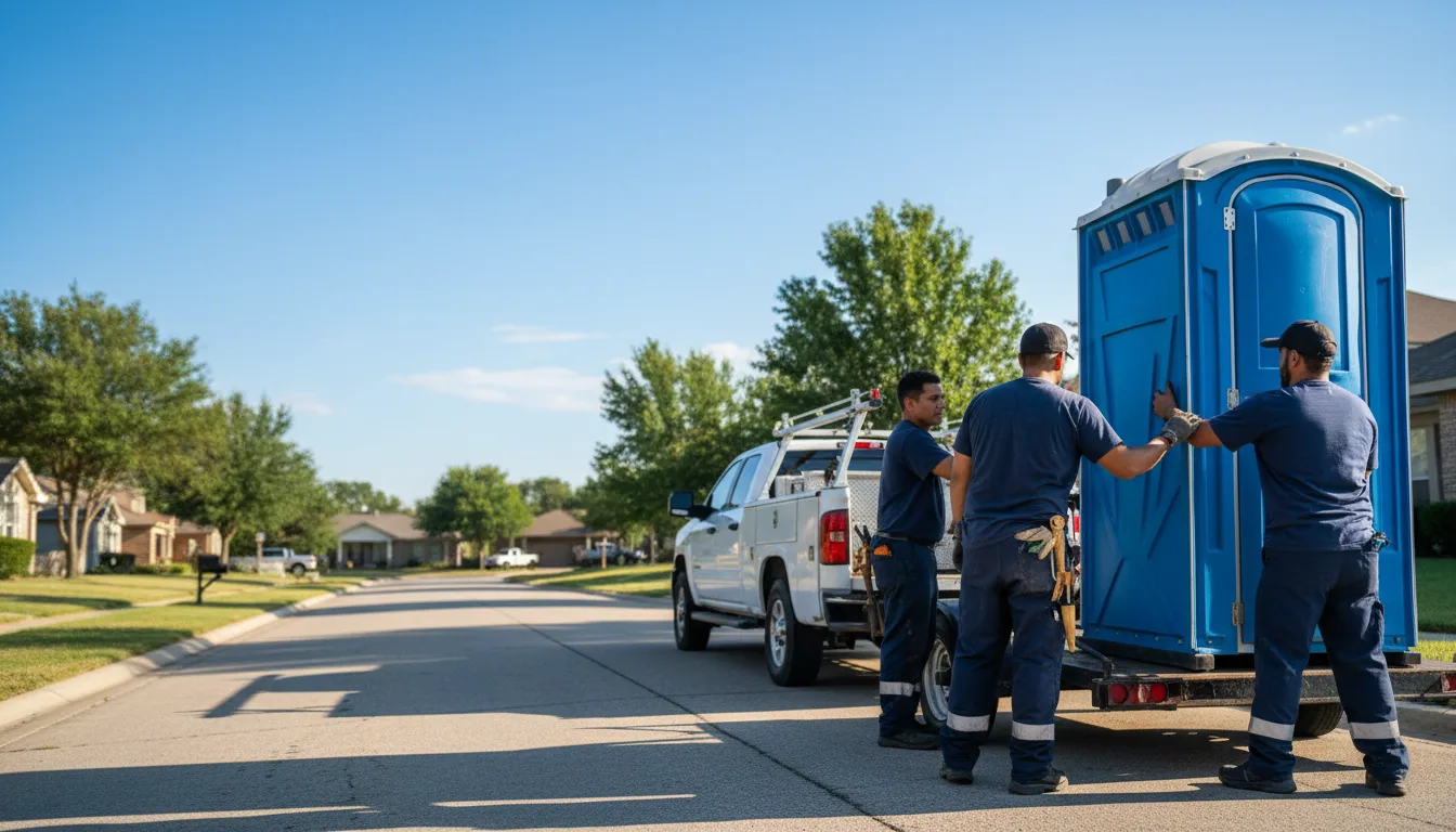Portable Toilet Rental in Eagle, MI near me